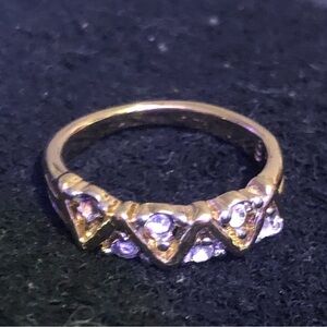 Gold Ring Marked 6 18KT GE